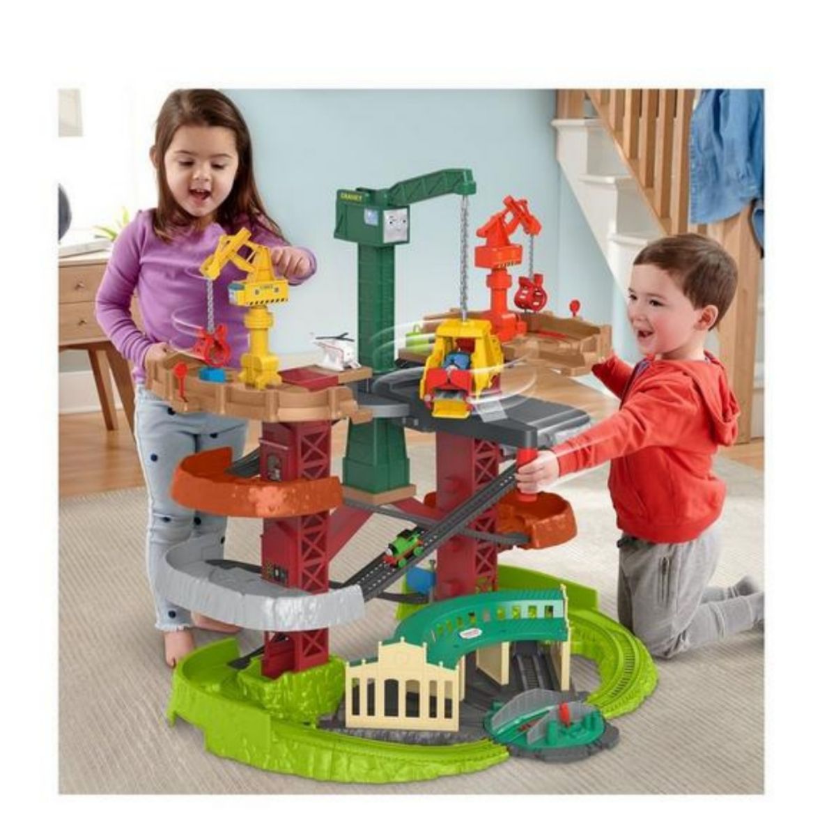 Pista de Trem - Thomas e Seus Amigos - Pátio Manutenção e Loop - Fisher-  Price - superlegalbrinquedos