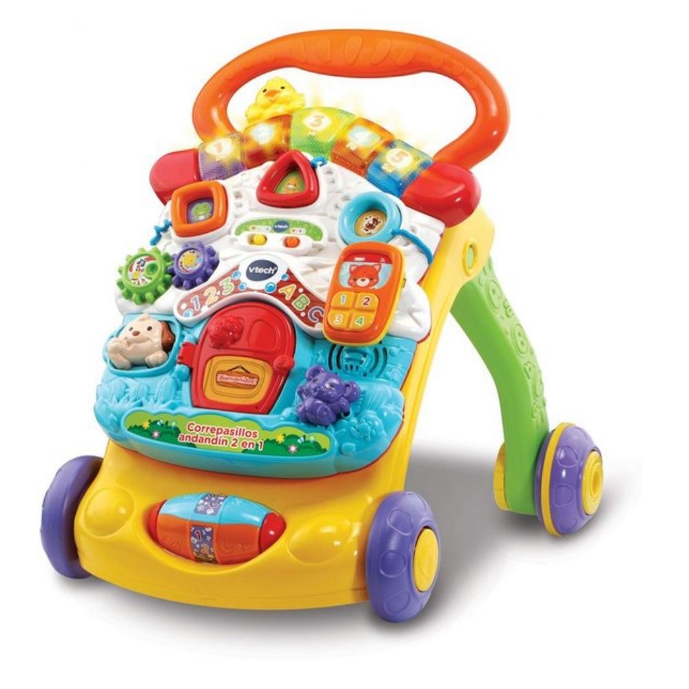 Apoiador Vtech Atividades Com Luz E Som Casinha