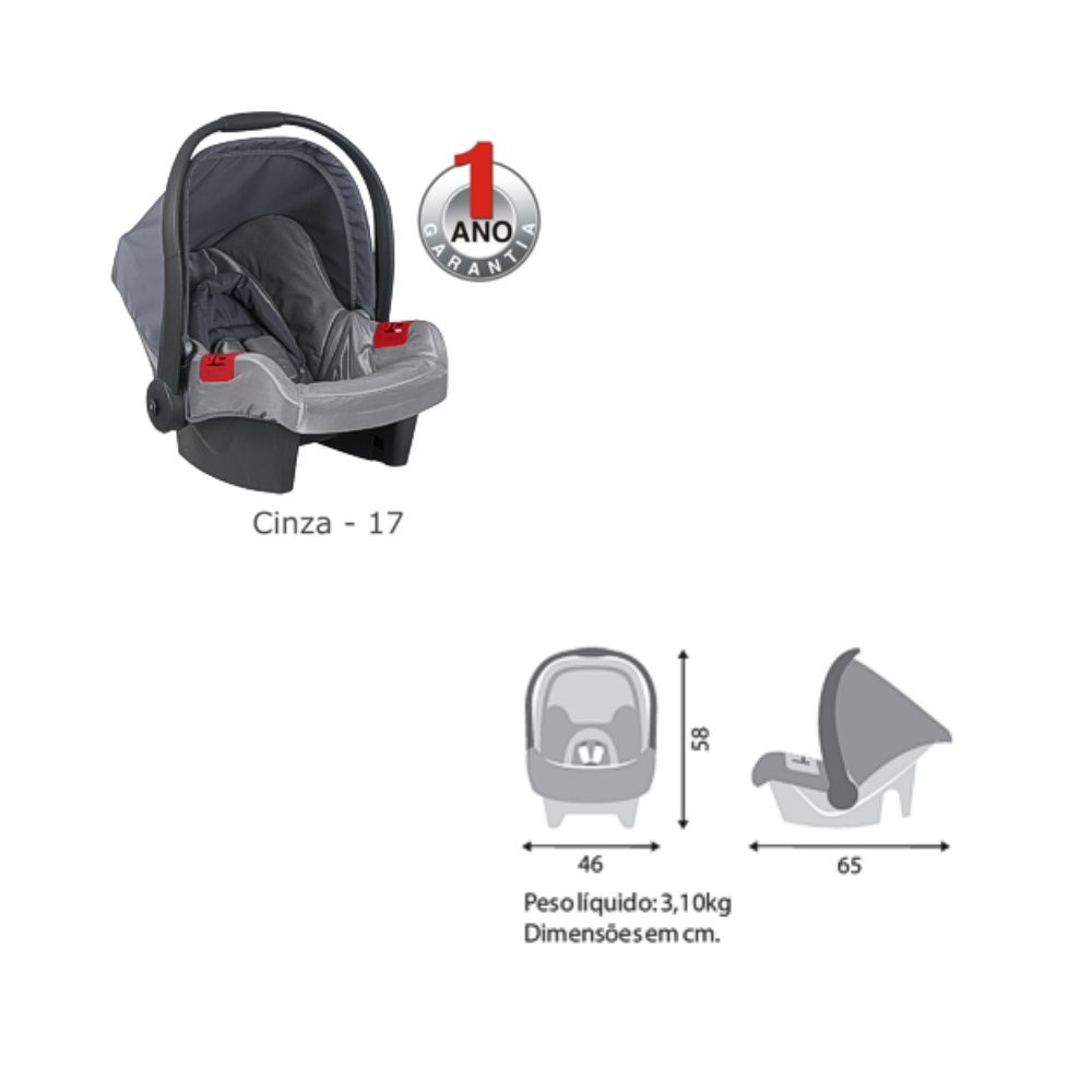 Cadeira Bebê conforto Touring Evolution
