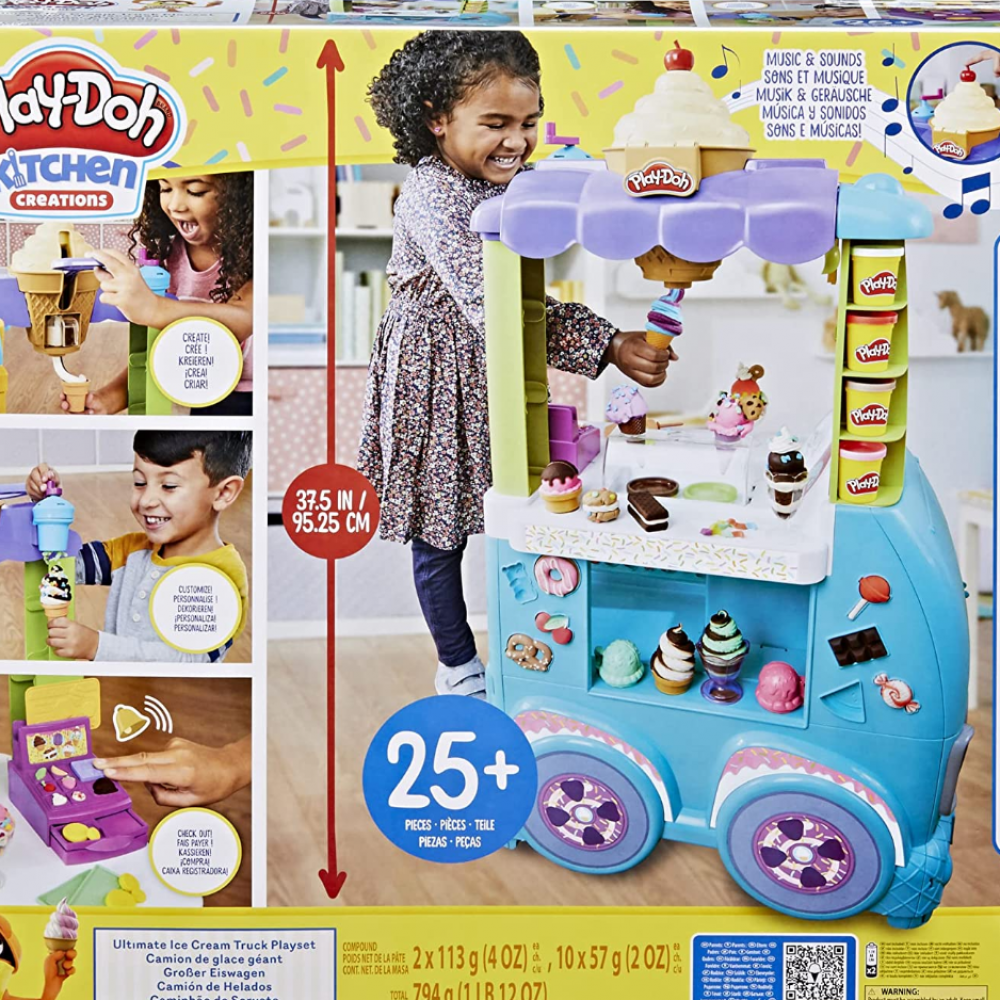  Caminhão de Sorvete Play Doh