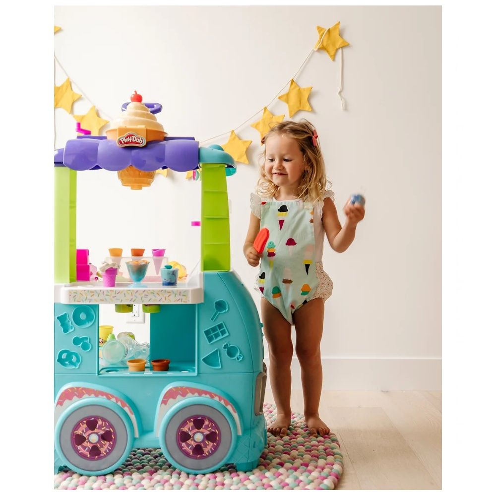 Carrinho de Sorvete - Sorveteria Massinha de Modelar -  Play Doh