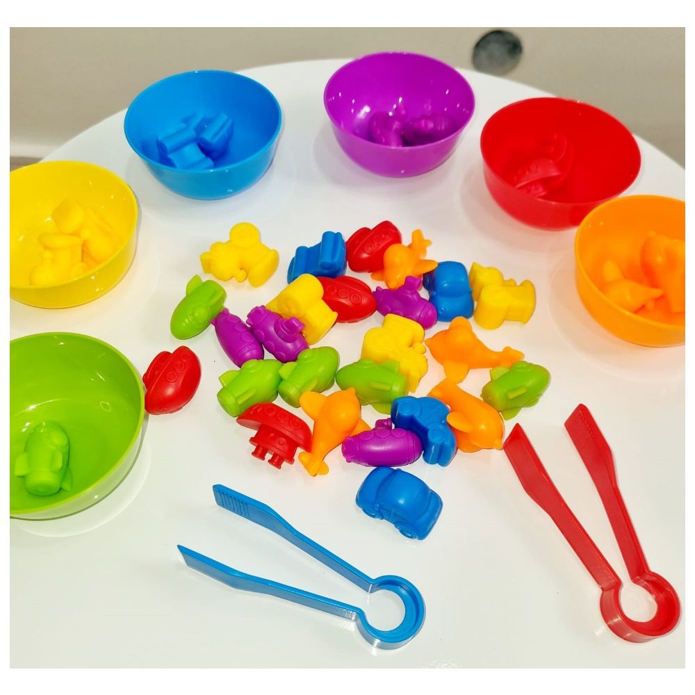 Classificação de Cores Veículos Kit - Terapia Ocupacional