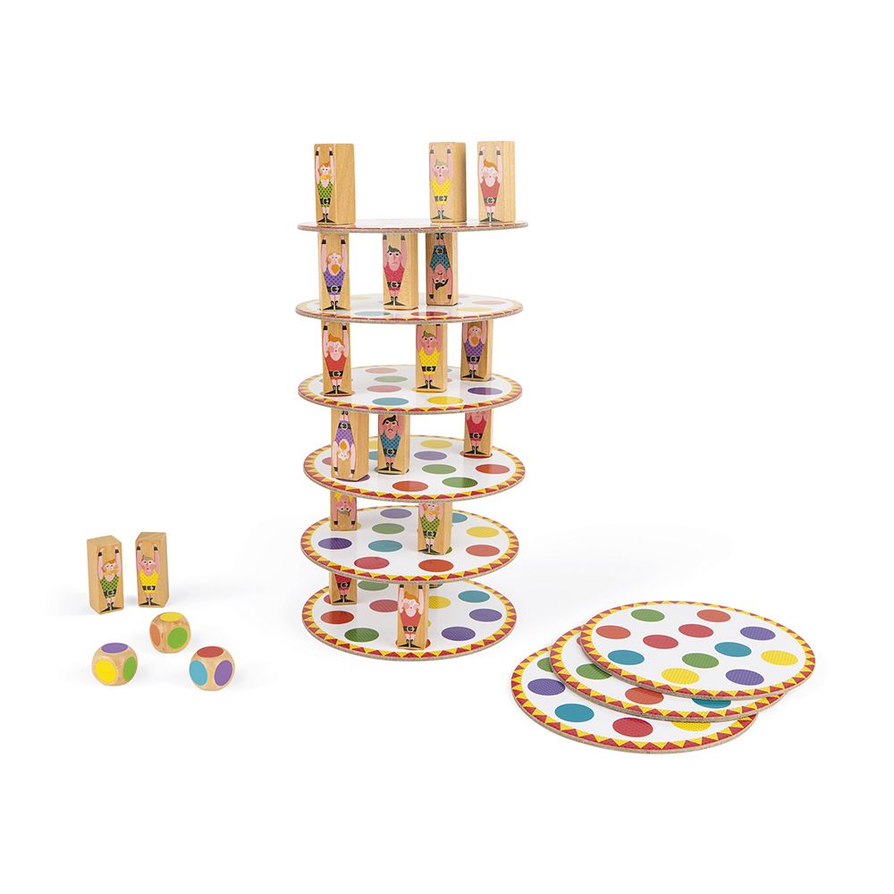 Jogo de habilidade Acrobata Madeira