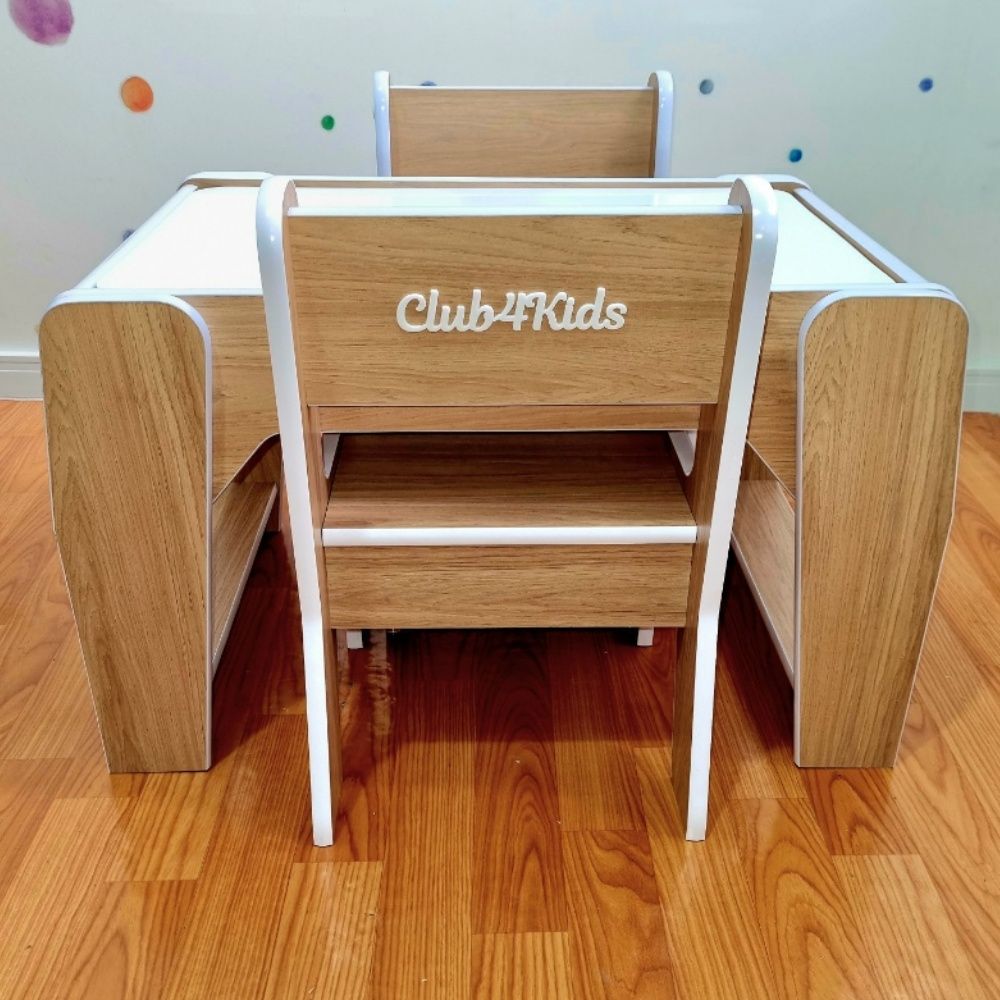 Mesa Sensorial de Atividades - Madeira - Terapia Ocupacional