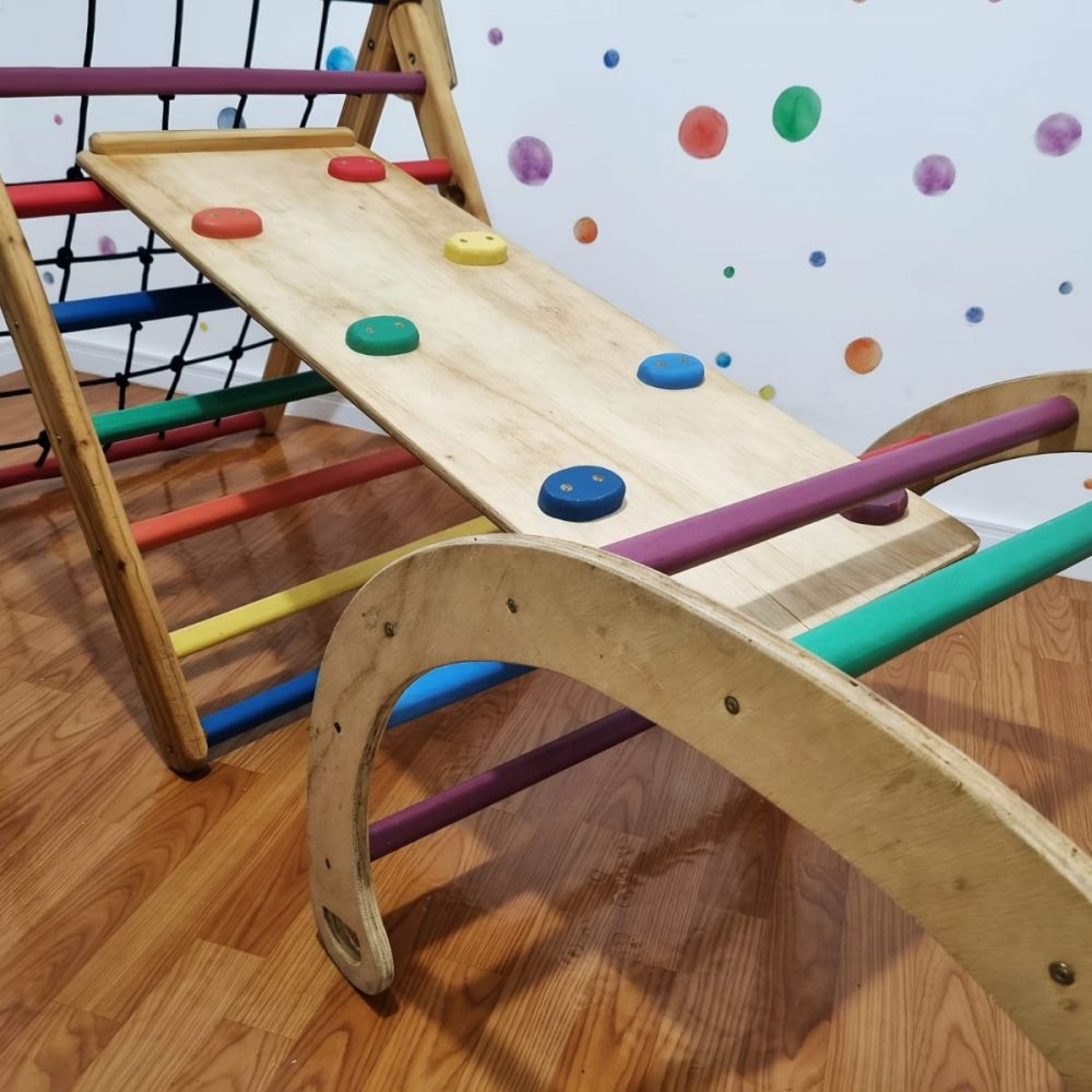 Pikler Triângulo com Rampa e Arco