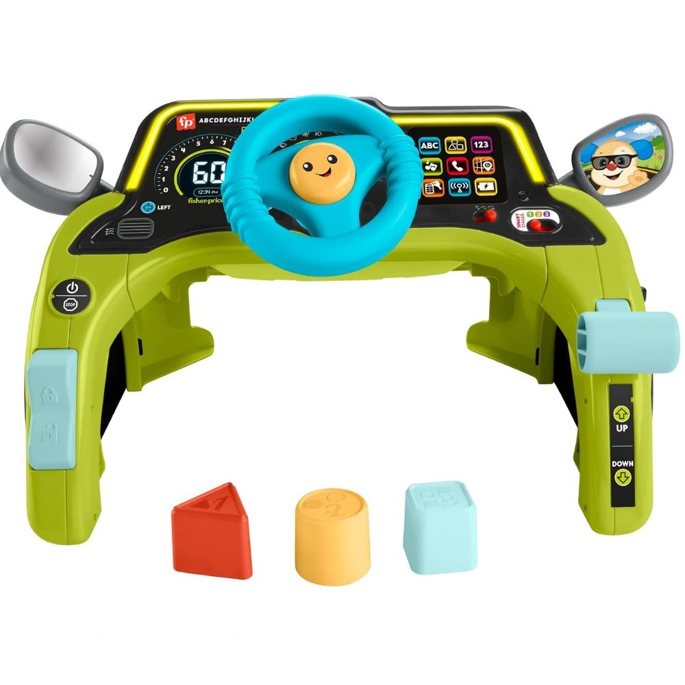 Volante de Atividades Interativas com Músicas e Sons Fisher Price